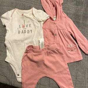 Carters 3 piece set - 3 months